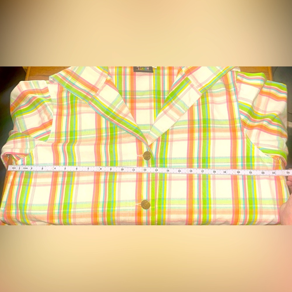 Big Bud Press Summer Plaid Sailor Jacket - Picture 3 of 10